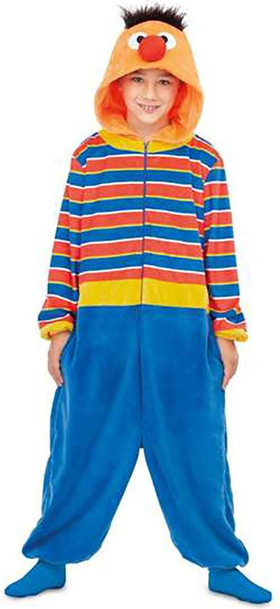 Mom Funcompany Ernie Onesie Kostüm für Kinder – 10–12 Jahre