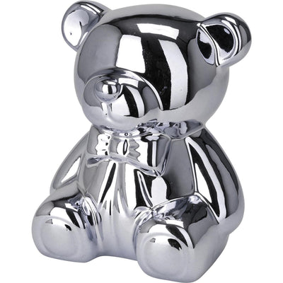 Home Styling Spardose Bär Silber Gold