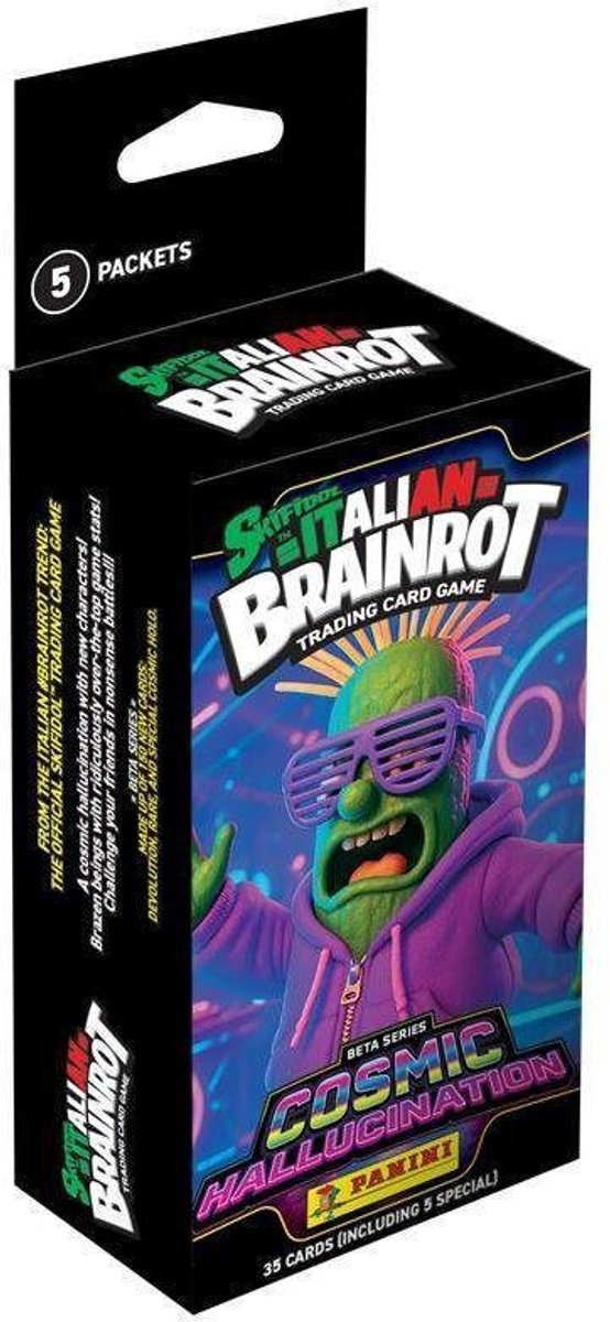 Panini s.p.a Panini Italian Brainrot 2 Blister 35 Stück