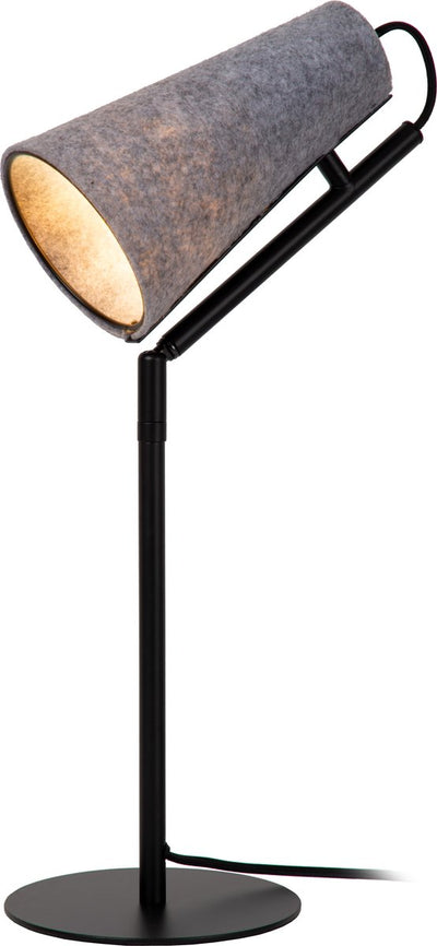 Lucide Bensen - Tischlampe - 1xE14 - Grau - Japandi