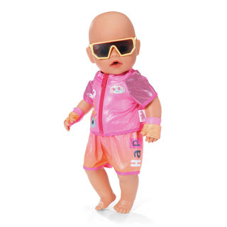 Baby geborenes Fahrradtrike -Outfit 43 cm