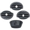 Basilikum Buddy Gummi -Ringe - 4 - schwarz