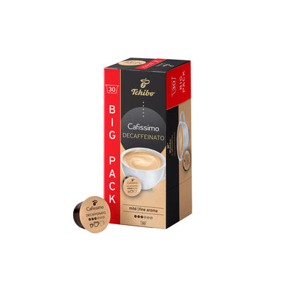 Tchibo Cafissimo Decaffeinato Packung (4x 30 Stück)
