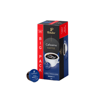 Tchibo Cafissimo Kaffee kräftig Packung (4x 30 Stück)