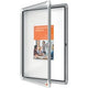 Outdoor-Vitrine Nobo Sicherheitsglas 4x A4 59,5x67x4,5cm