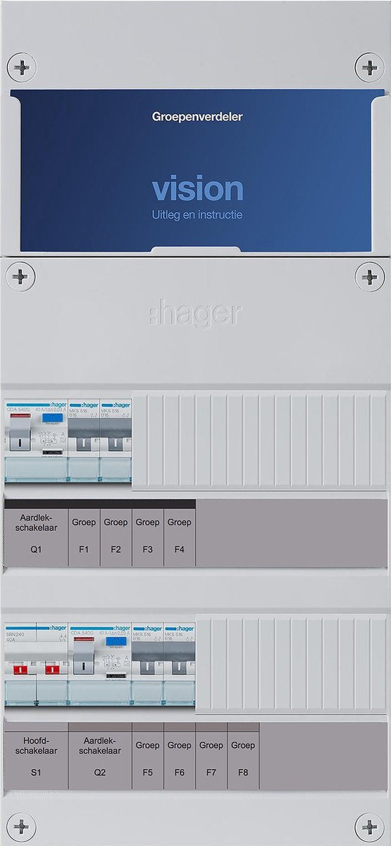 Hager Vision-Installationsschrank – vkg22e – e2xvx
