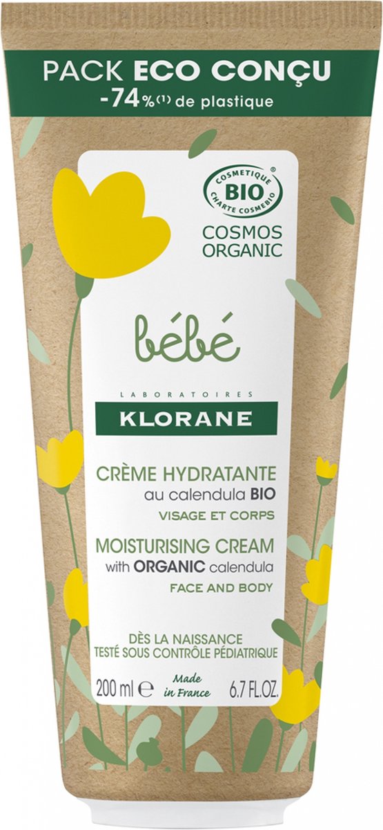 Klorane Bébé Feuchtigkeitscreme 200 ml