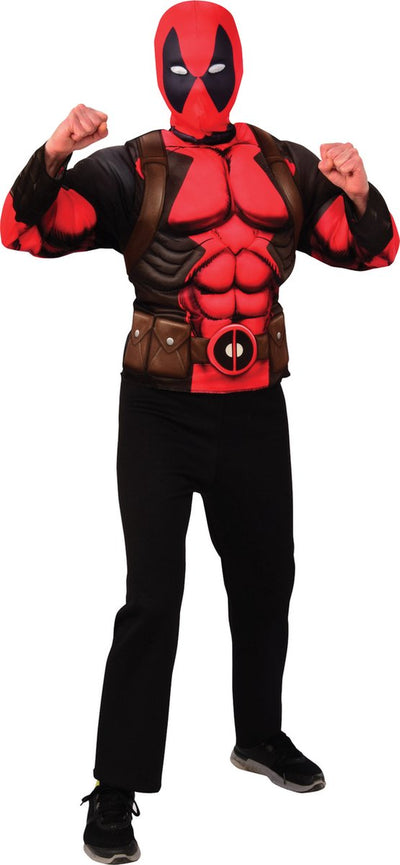 Rubies France – Teenager-Deadpool-Top und Hut – 152 164 (13–14 Jahre)