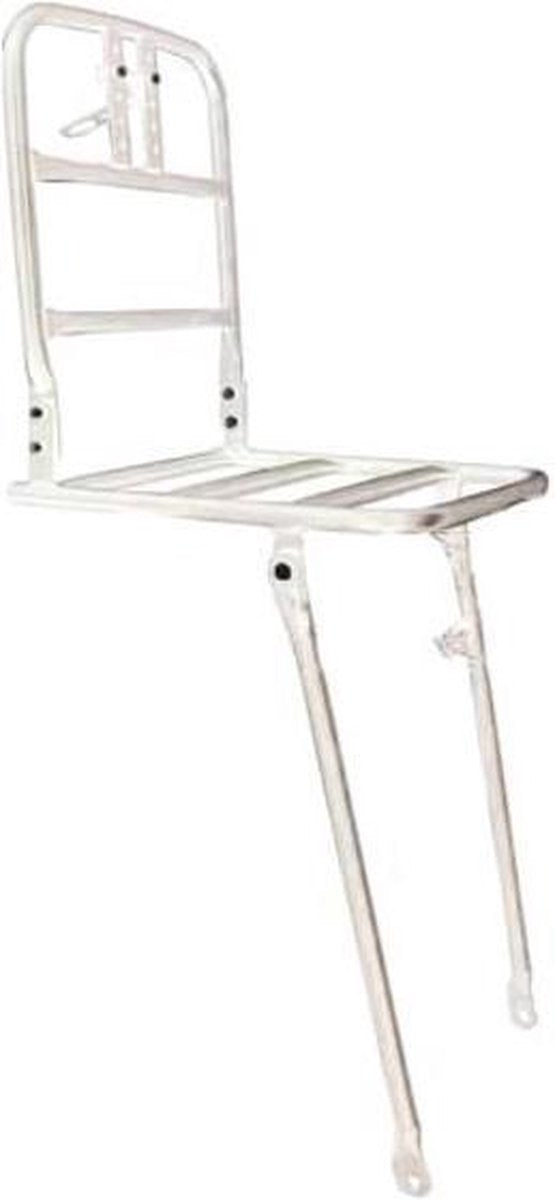 Frontträger 20 weißes Aluminium