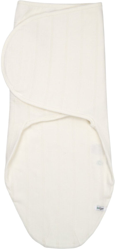 Lodger Wickeldecke Bundler Pointelle – Creme