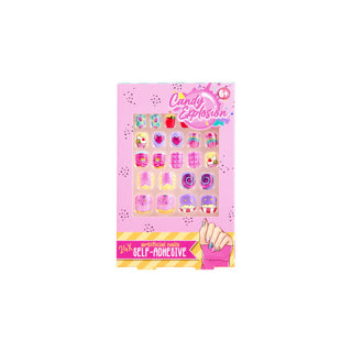 Erstelle es! Candy Kunstnägel selbstklebend | 18 Stück
