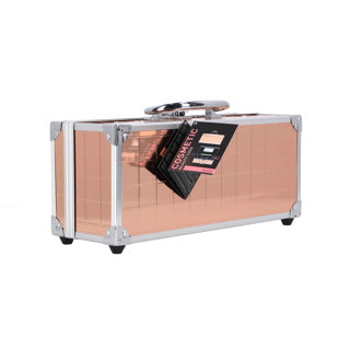 Casuelle Make -up Koffer Champagnerfarbe