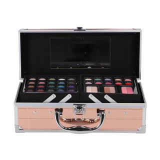 Casuelle Make -up Koffer Champagnerfarbe
