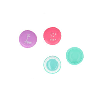 Erstelle es! Candy Macaron Lippenbalsam in Box | 6 Stück