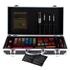 Casuelle Make-up-Koffer schwarz breit