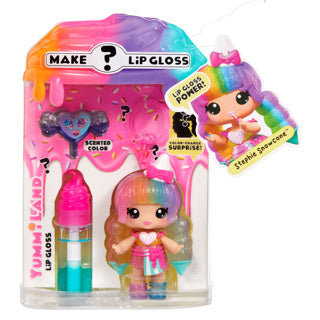 Yummiland Lip Gloss Doll Mystery Flavor Combo Assorti