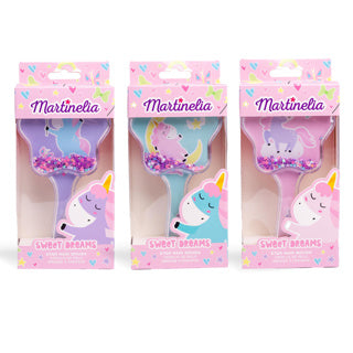 Martinelia Glitzer Haarbürste Einhorn - Sortiert-