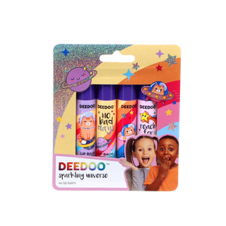 Doo Kids Lippenbalsam positive Vibes 4 Stücke