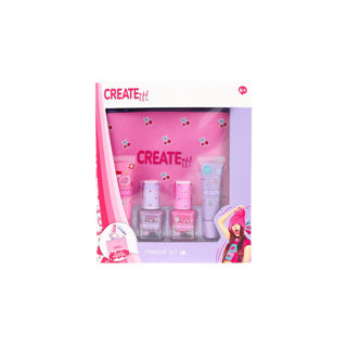 Erstelle es! Make-up-Set inkl. Etui | 6 Stück