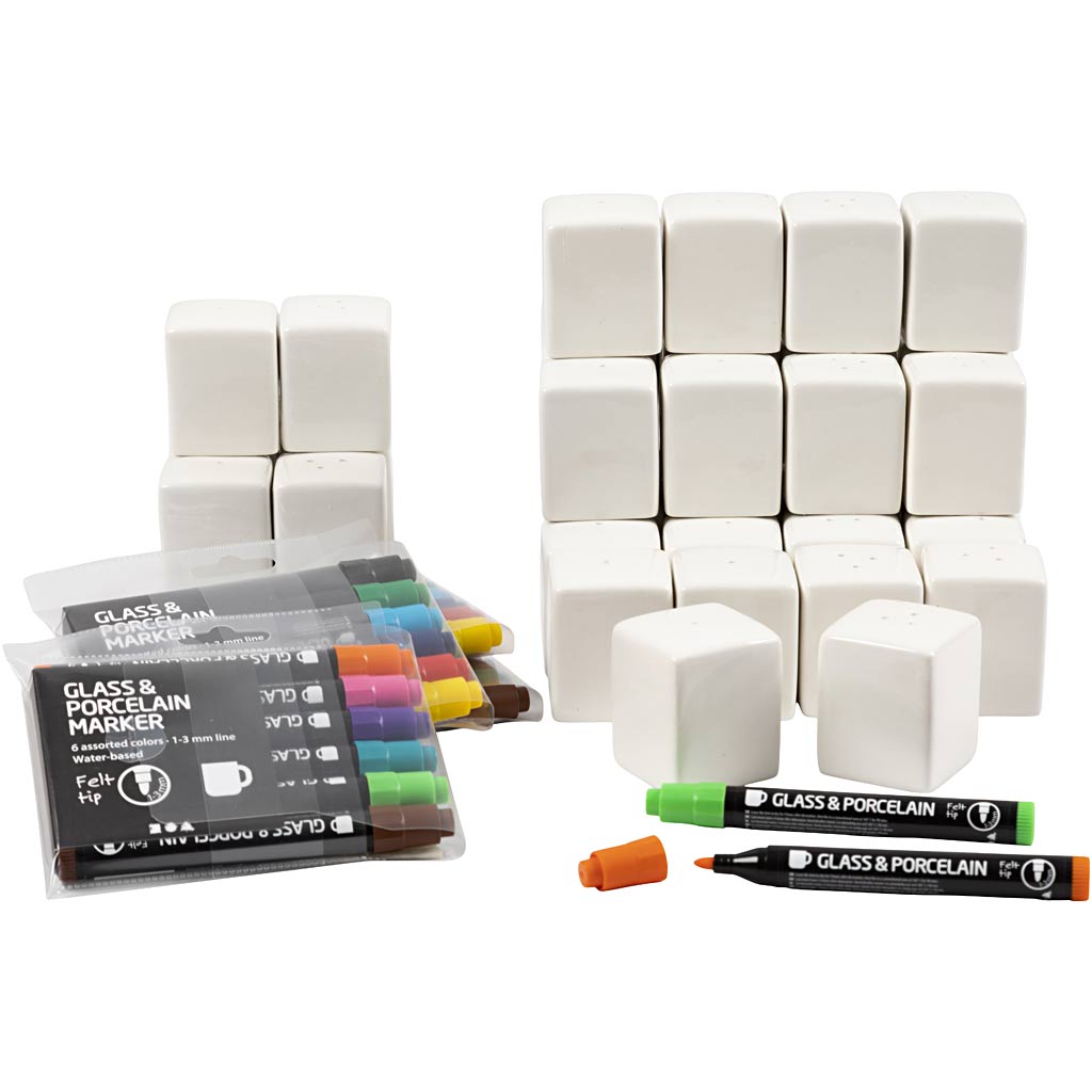 Creativ Company Group Set Salz- und Pfefferstreuer, 1 Set