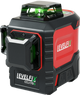 Levelfix Green Base 3D Kegellaser 3x360° Set inkl. Stativ, 2 Batterien