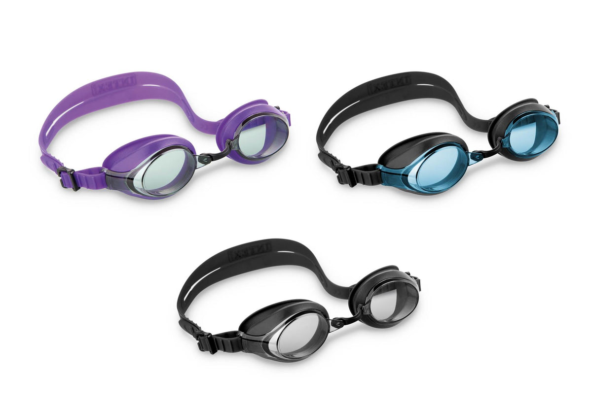 Intex Schwimmbrille Silikon Sport Racing 8+