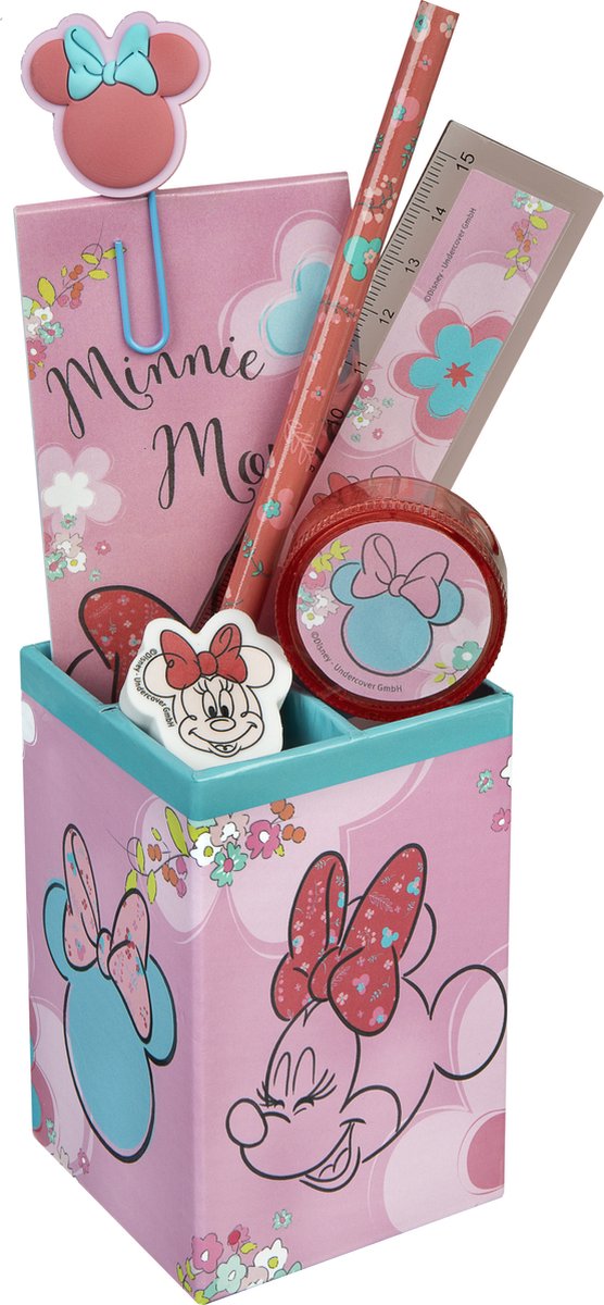 Undercover Desk Set Minnie Mouse, 6dlg.