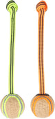 Flamingo Juru – Spielzeughunde – HS Juru Zugseil + Ball reflektierend 33 x 7 x 7 cm Sortiment – 1. – 190501 – 1