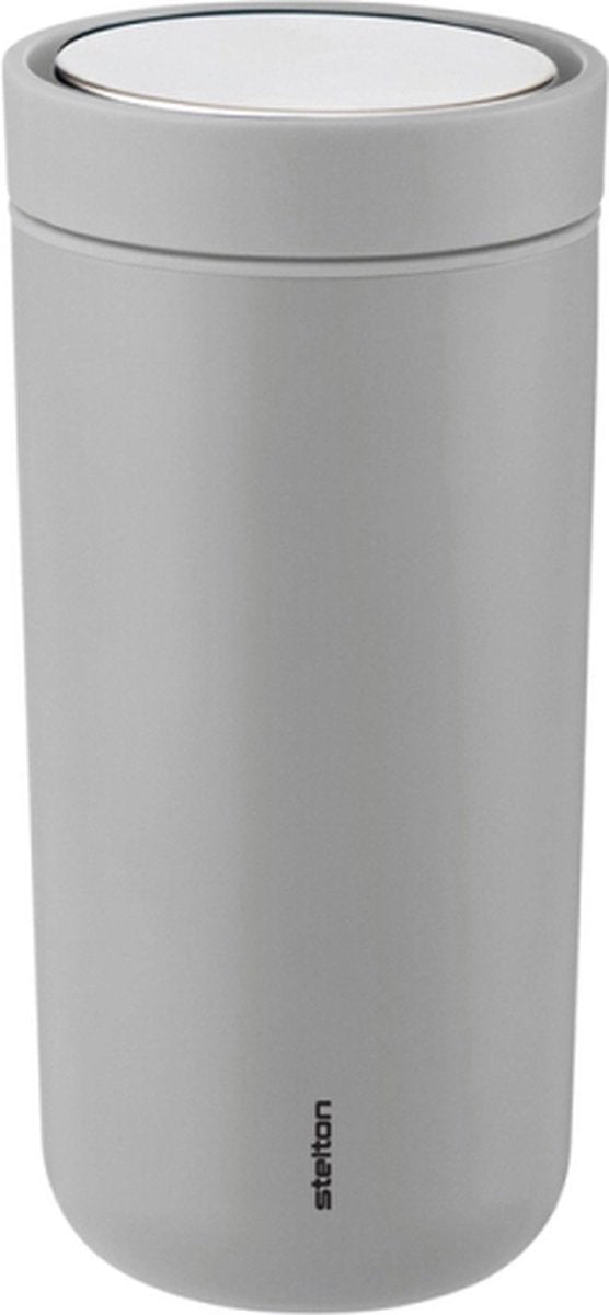 Markenloser Stelton to go Click-Thermosbecher ohne Marke in Grau