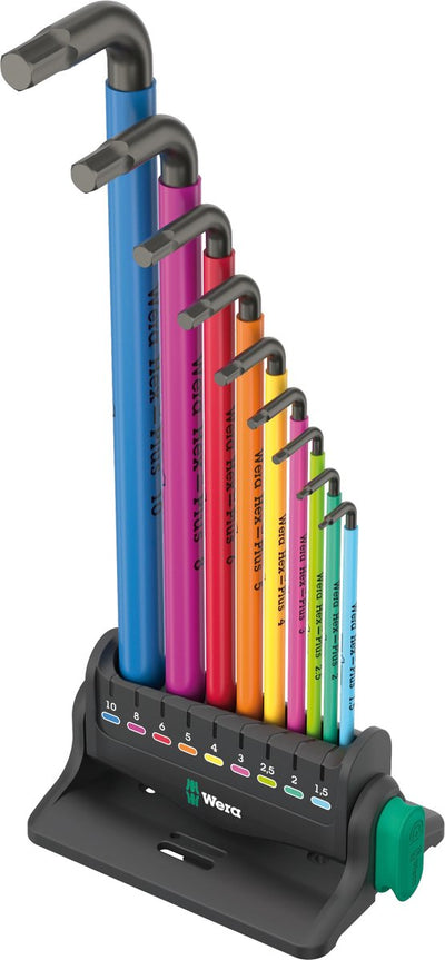 Wera 950 9 Hex-plus Mulicolour 3 STIP-Set Set Set Set Set