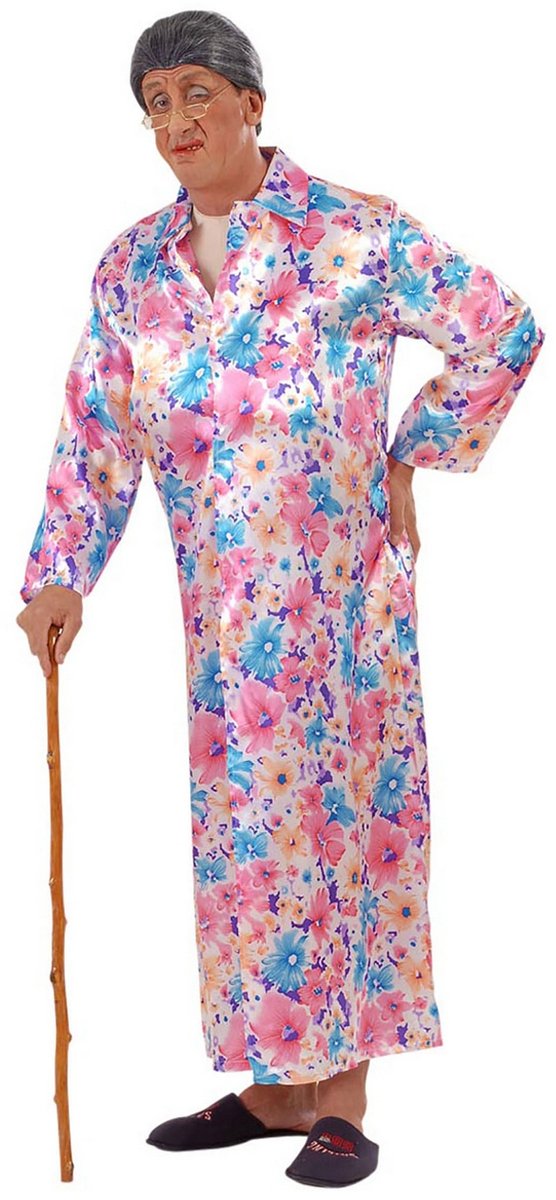 Widmann Oma Exhibitionistenkostüm für Erwachsene – Fasching – Größe M