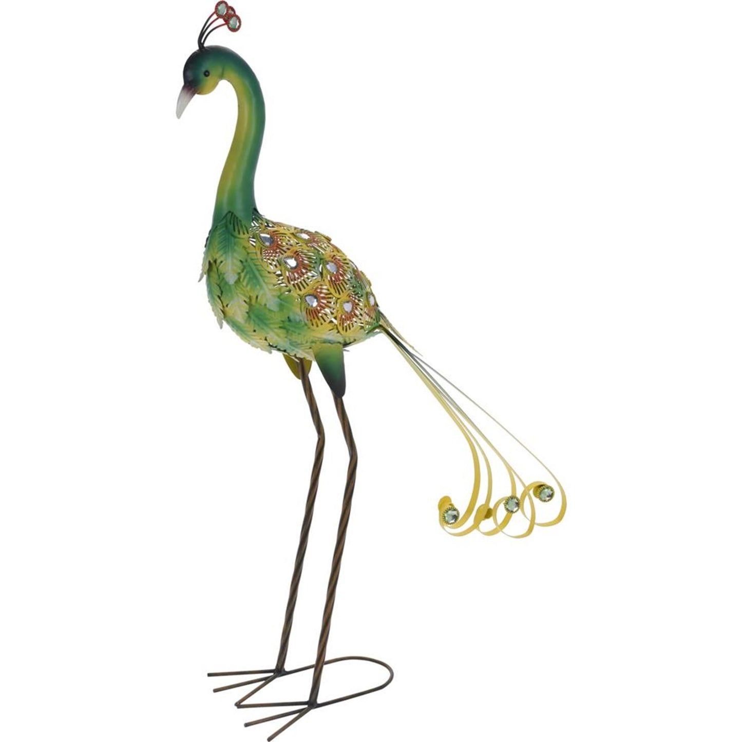 Profi-Gartenpfau aus Metall