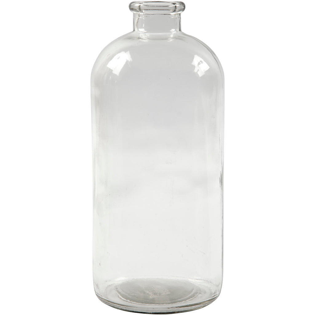 Creativ Company Apothekenflasche, H: 24,5 cm, T 10,5 cm, Lochgröße 2,6 cm, 6 Stück 1 Box