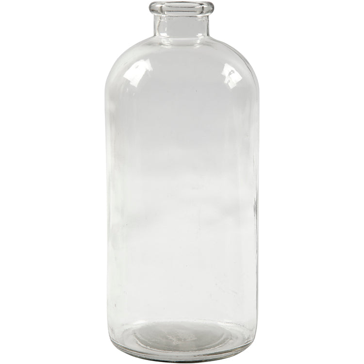 Creativ Company Apothekenflasche, H: 24,5 cm, T 10,5 cm, Lochgröße 2,6 cm, 6 Stück 1 Box