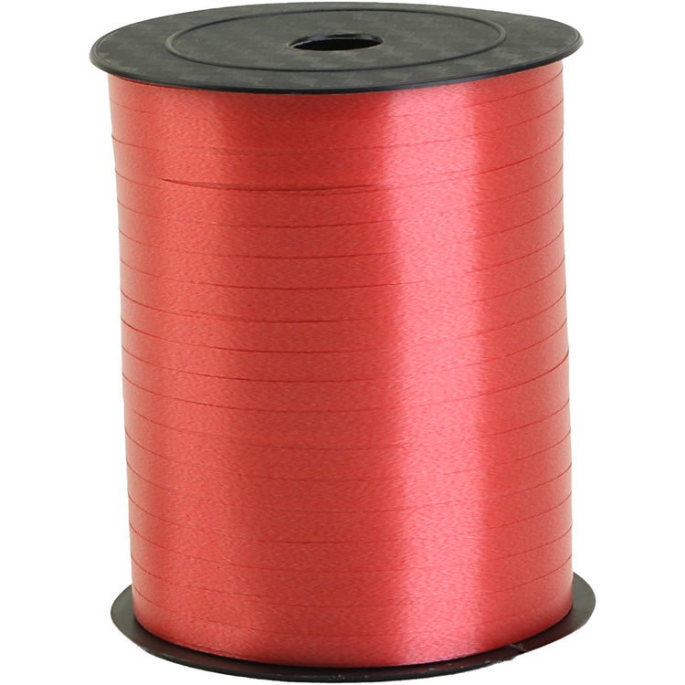Creativ Company Geschenkband, B: 5 mm, rot, 400 m 1 Rolle