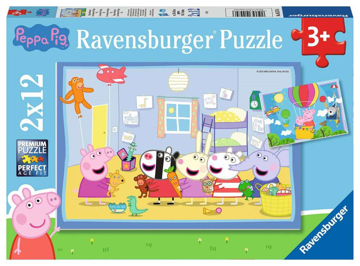 Ravensburger - Die Abenteuer von Peppa Pig Jigsaw Puzzle 12 Teile