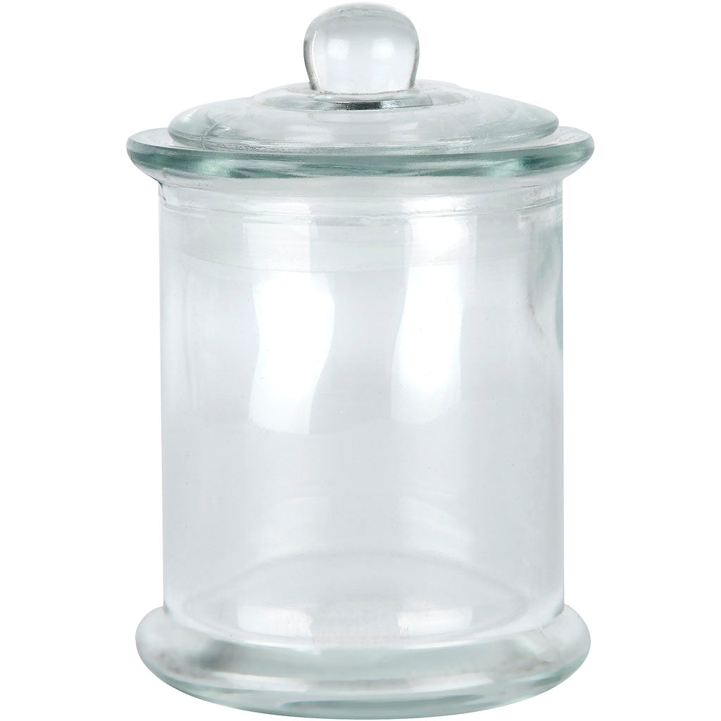Creativ Company Topf mit Deckel, H: 14,5 cm, T 8 cm, 10 Stück 1 Box