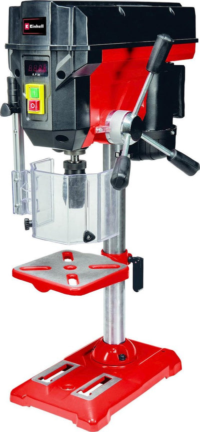 Einhell Säulenbohrmaschine TE-BD 550 E - 550 W - 450-2.500 t min - B16 - Schnellspannbohrfutter: ø1-13 mm - max. Bohrtiefe: 60 mm - Bohrtisch: 170x170 mm - Bohrtisch ist neigbar, drehbar und höhenverstellbar