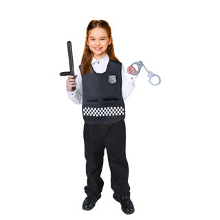 Polizei-Kostümset mit Zubehör