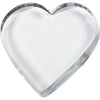 Creativ Company Glass Hart Transparent 9x9cm, 10st.