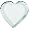 Creativ Company Glass Hart Transparent 9x9cm, 10st.
