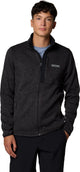 Columbia Sweater Weather™ Full Zip Herren-Outdoorweste – Black Heather – Größe XXL