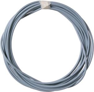 Bald kommt Bowden Spiral 2,5 mm Silve R-Grey Ring a 10m