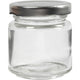 Creativ Company Glasdose, H: 6,5 cm, T 5,7 cm, 100 ml, transparent, 12 Stück 1 Box