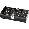 Creativ Company Glasornamente, H: 6,9 cm, T 5,9 cm, transparent, 8 Stück 1 Box