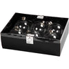 Creativ Company Glasornamente, H: 8,9 cm, T 7,9 cm, transparent, 6 Stück 1 Box