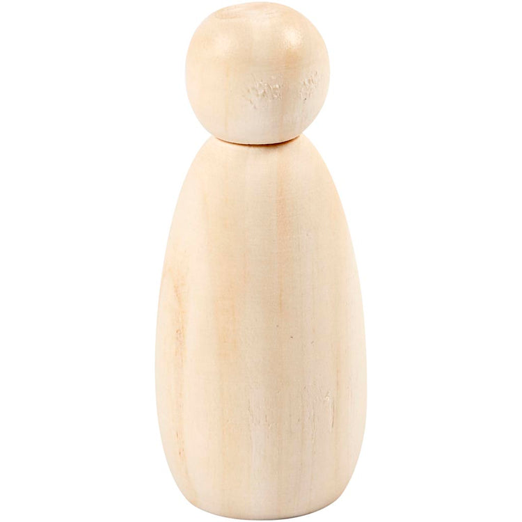 Creativ Company Holzfigur, H: 8 cm, T 3,8 cm, 3 Stück 1 Box