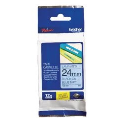 Etikettenband Brother tze551 24mmx8m schwarz, blau