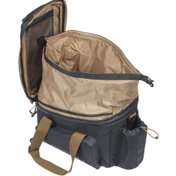 Basilikum Gepäck Bedrohungstasche Miles XL Mik 9-36L Schwarzer Kalk
