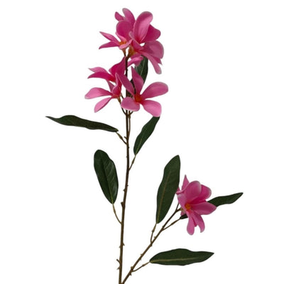 Künstliche Blume Plumeria mit Mansion-Atmosphäre, 86 x 10 x 10 cm